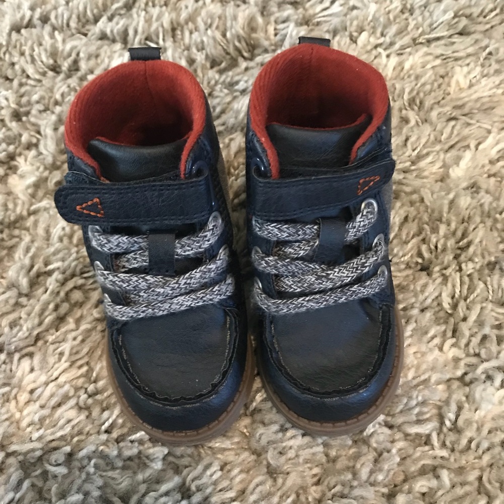 Blue/ Gray boots